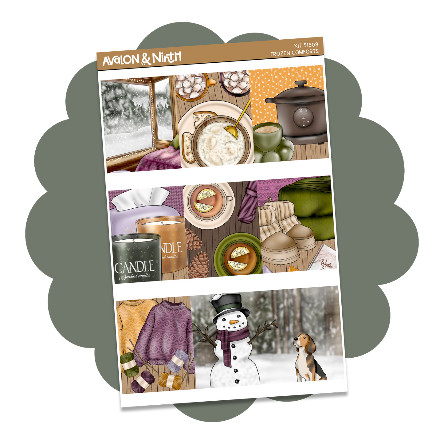 Frozen Comforts Weekly Kit // KIT51501