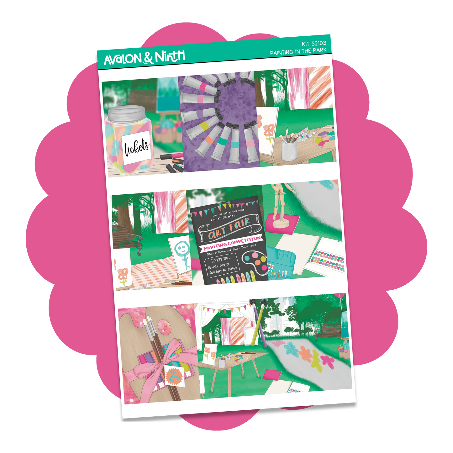 Painting in the Park Weekly Kit // KIT52101