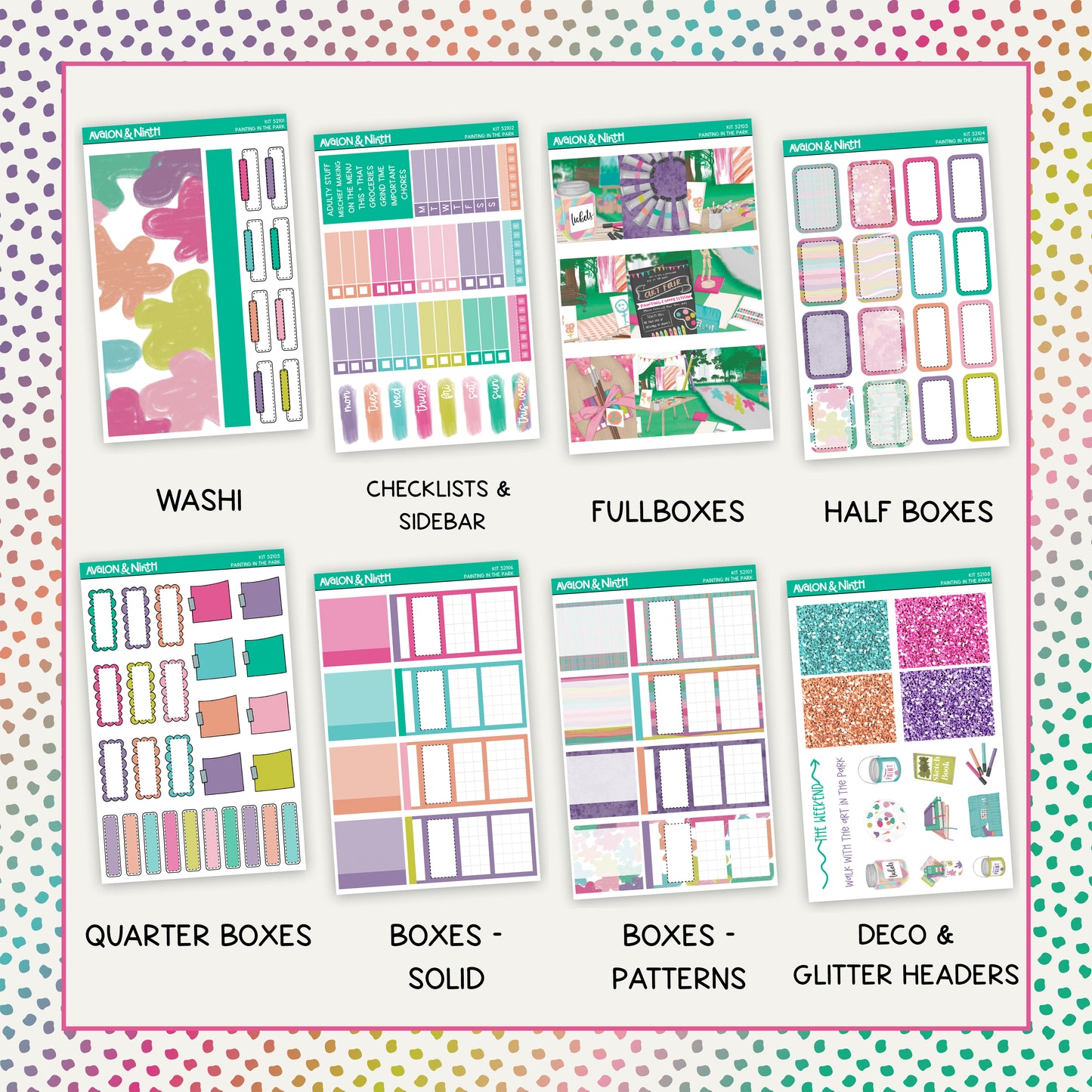 Painting in the Park Weekly Kit // KIT52101