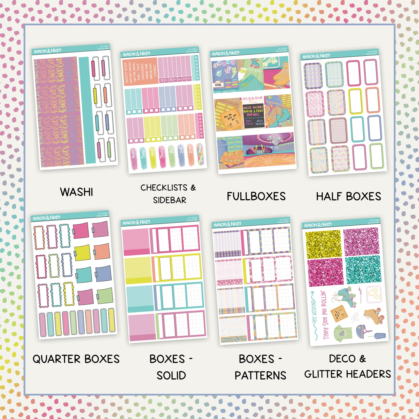 Roller Rink Weekly Kit // KIT52301