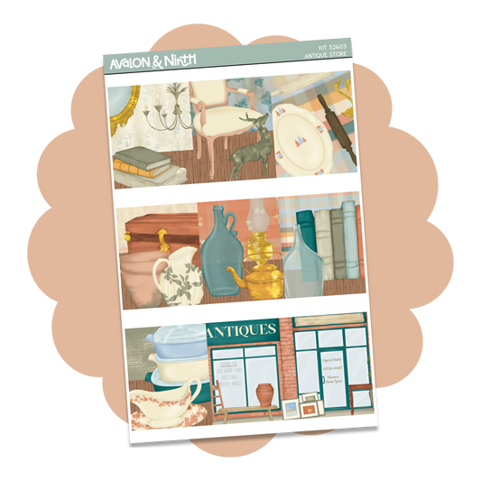 Antique Store Weekly Kit // KIT52601