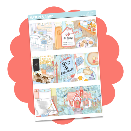 Bed & Breakfast Weekly Kit // KIT52701
