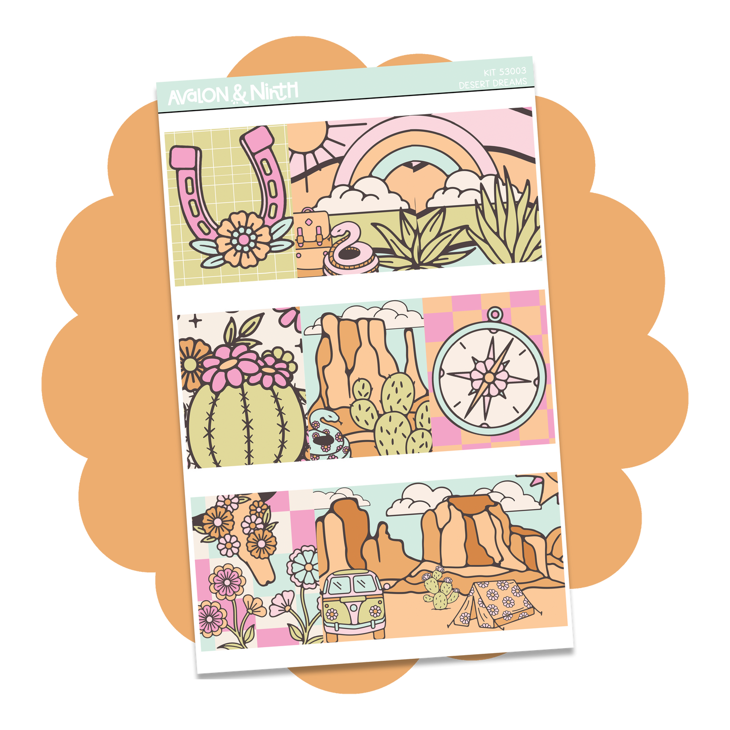 Desert Dreams Weekly Kit // KIT53001