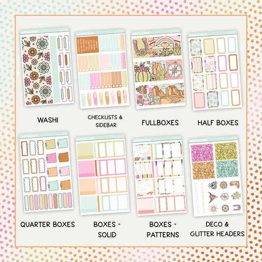 Desert Dreams Weekly Kit // KIT53001