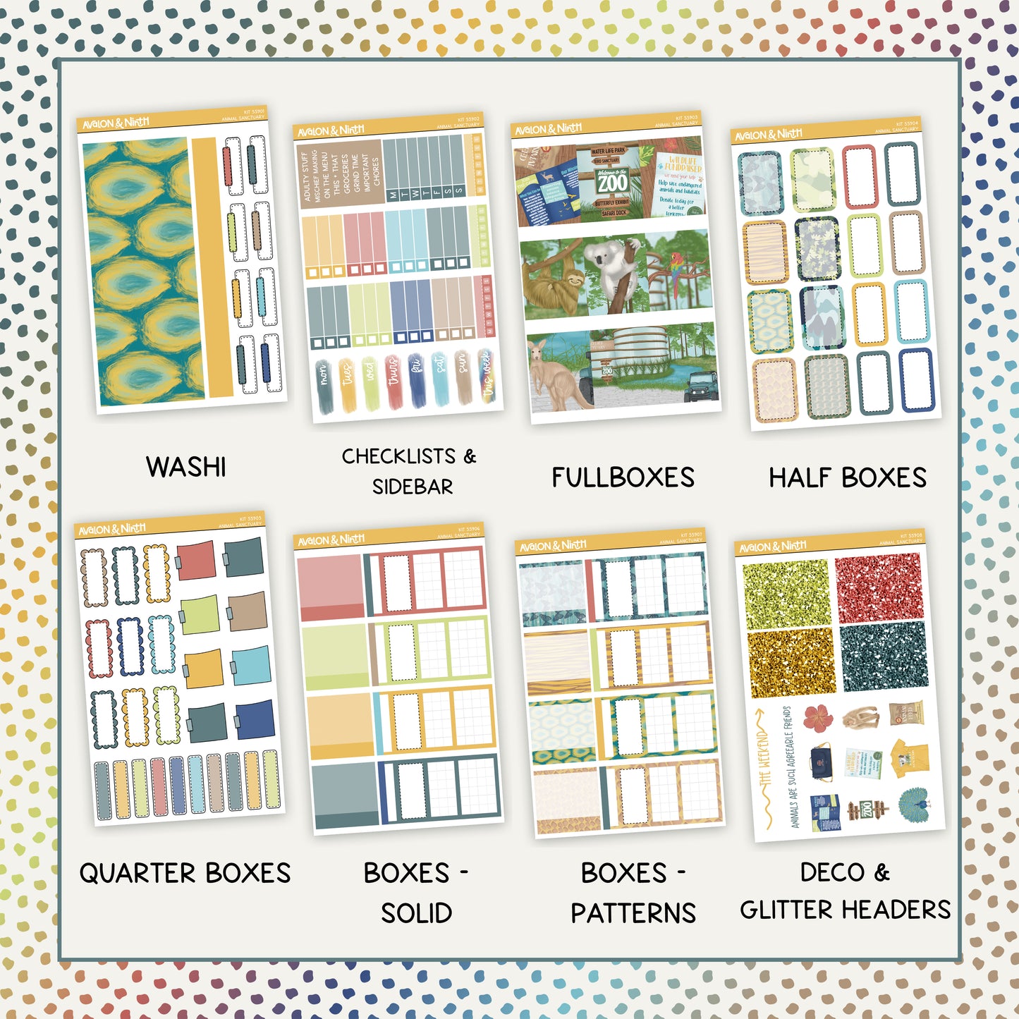 Animal Sanctuary Weekly Kit // KIT55901