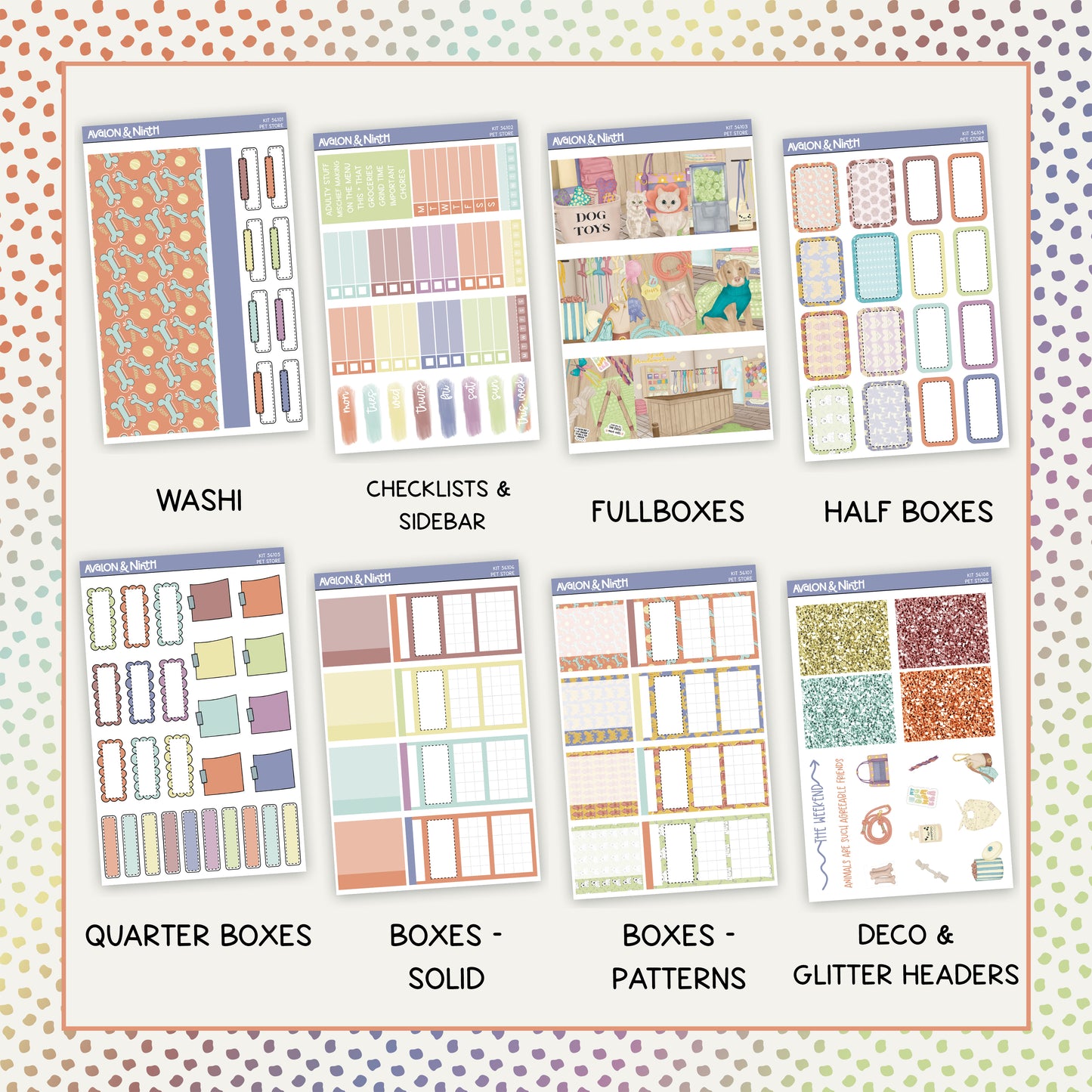 Pet Store Weekly Kit // KIT56101