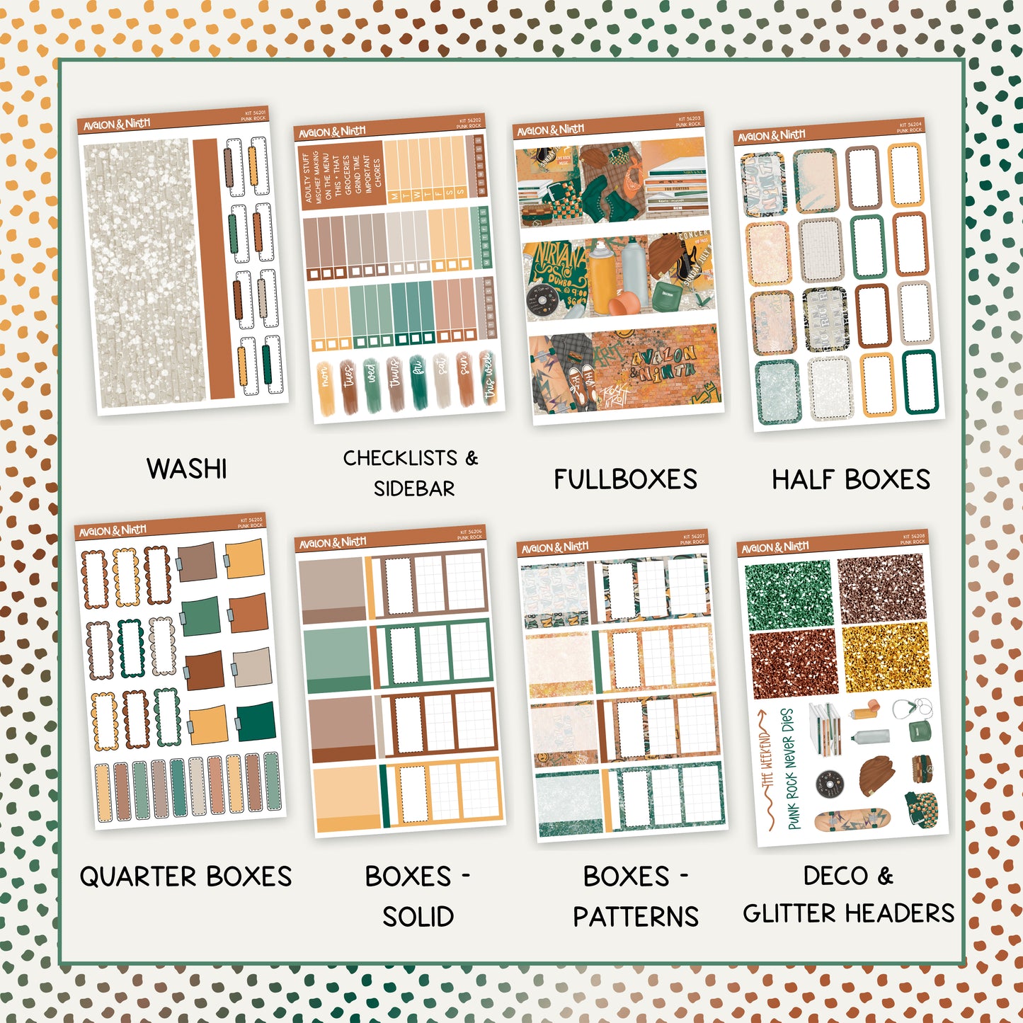 Punk Rock Weekly Kit // KIT56201