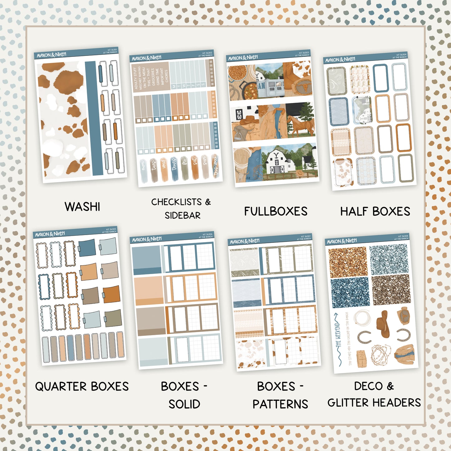 At The Ranch Weekly Kit // KIT56301
