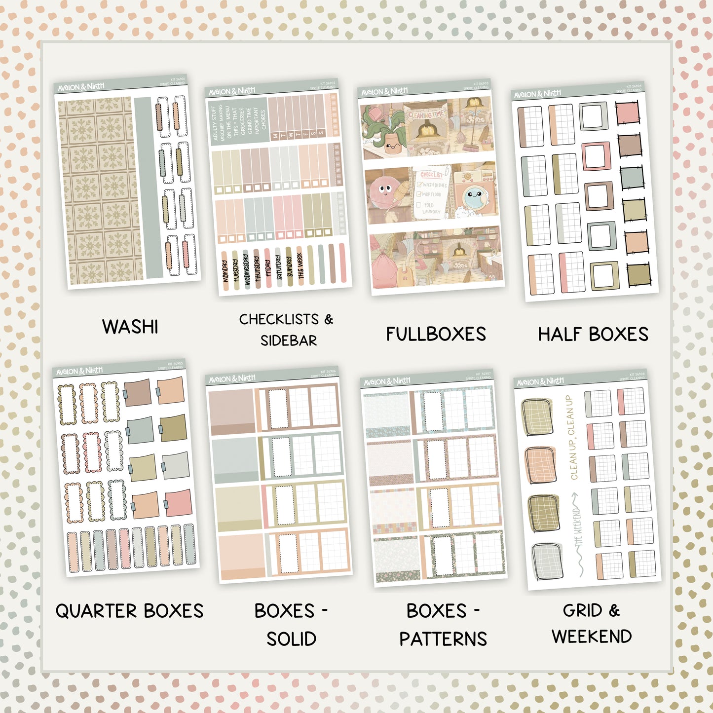 Sprite Cleaning Weekly Kit // KIT56901