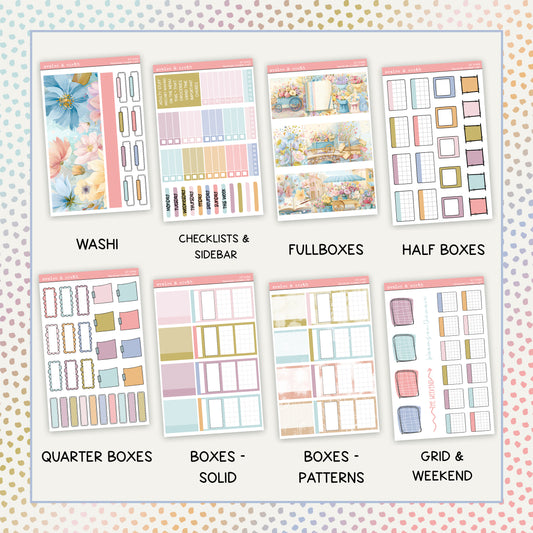 The Traveling Flower Cart Weekly Kit // KIT57401