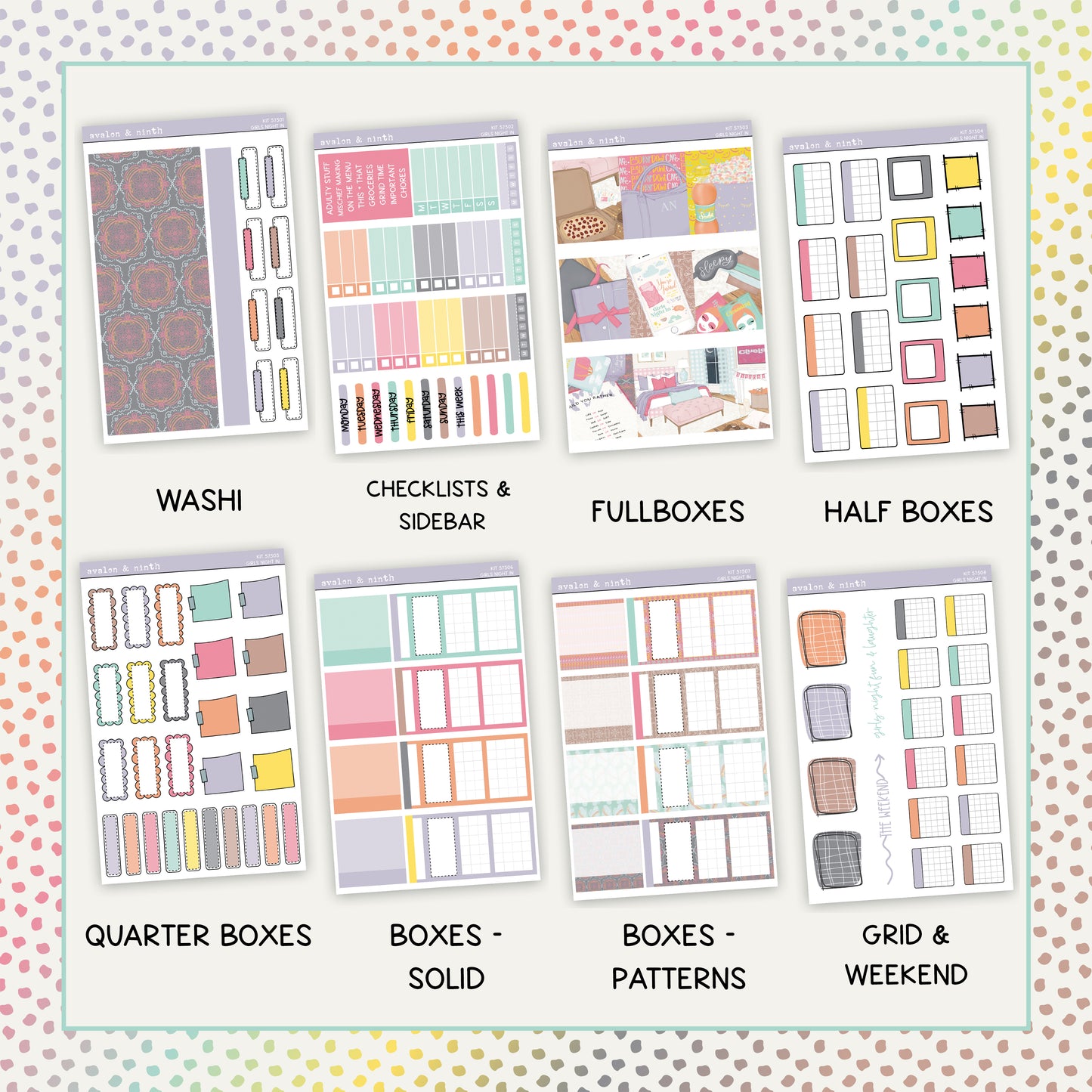 Girls Night In Weekly Kit // KIT57501