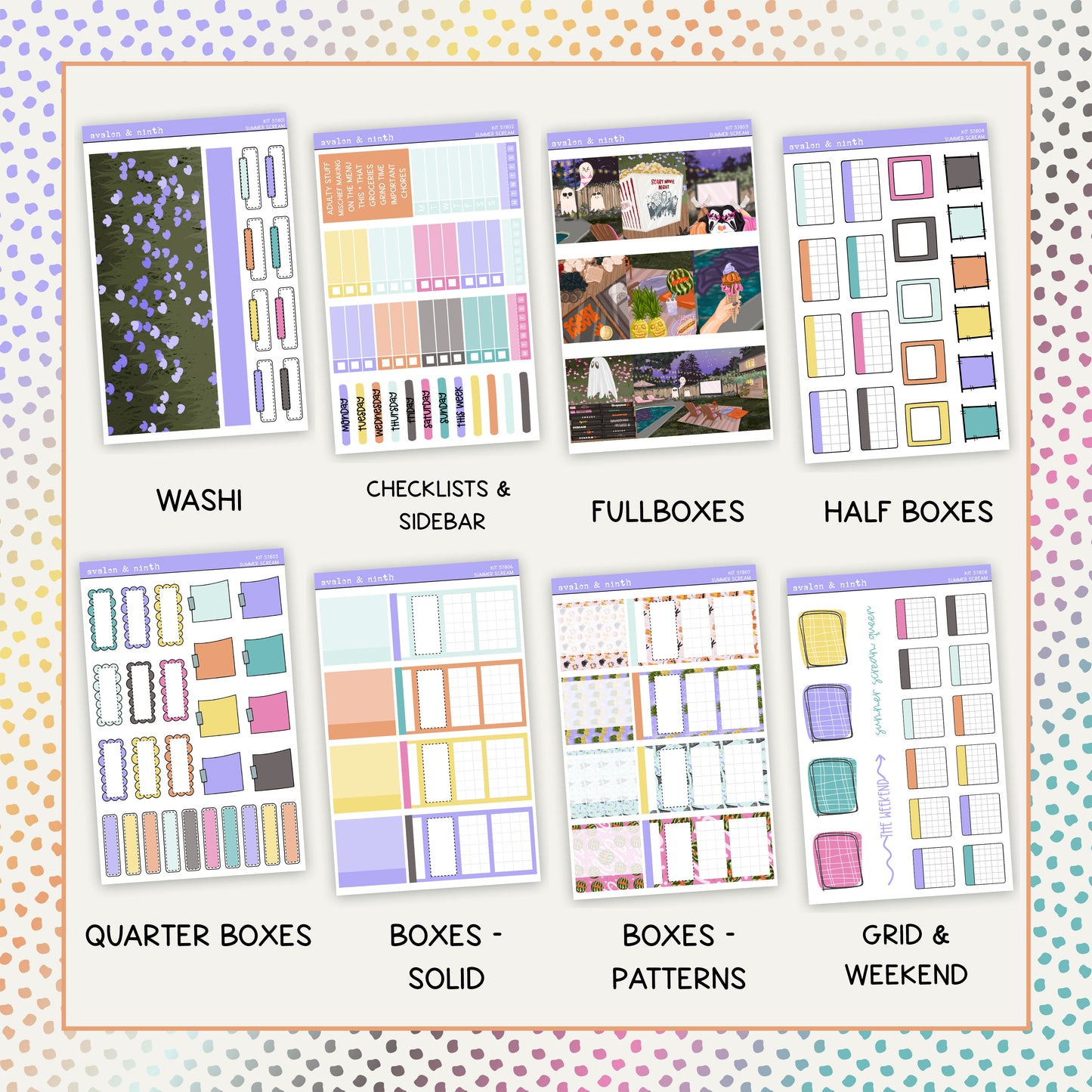Summer Scream Weekly Kit // KIT57801
