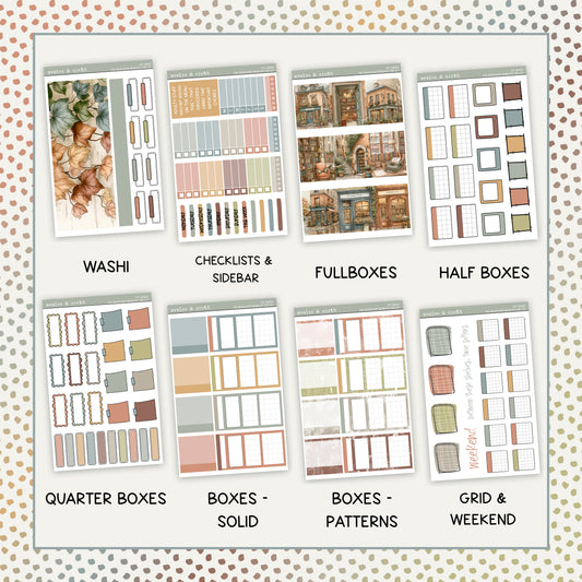 The Bookshop Beneath the Ivy Weekly Kit // KIT58001