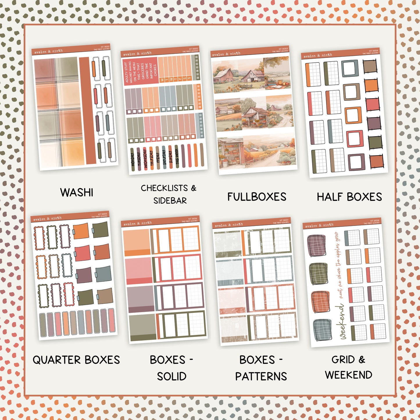 The First Leaves Weekly Kit // KIT58201