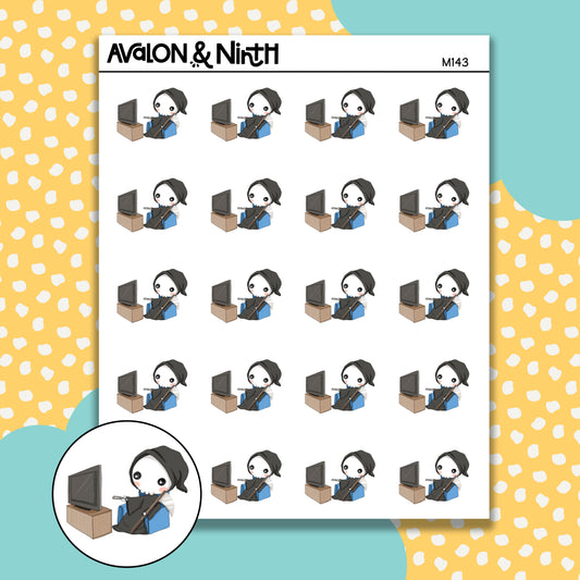 Morty - Watching TV/Movies // M143