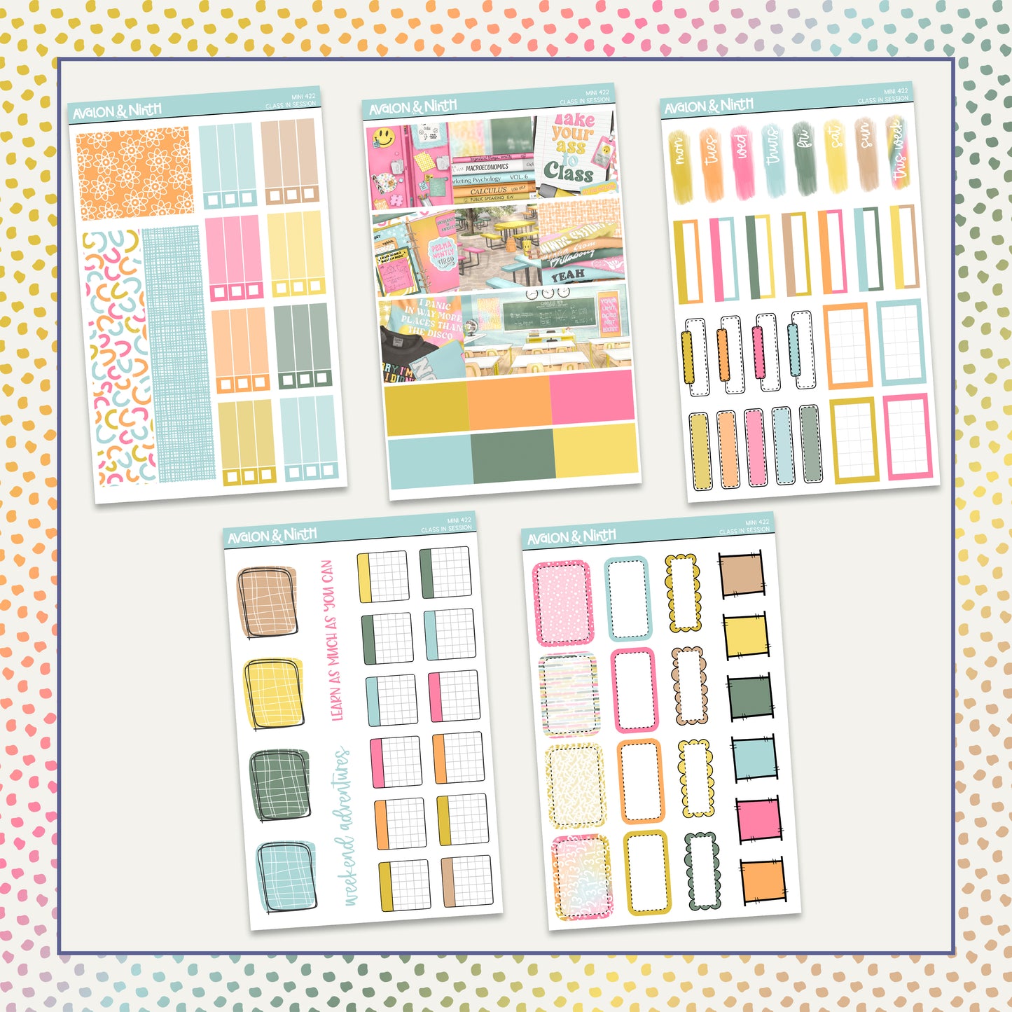 Class In Session Mini Kit // MINI422