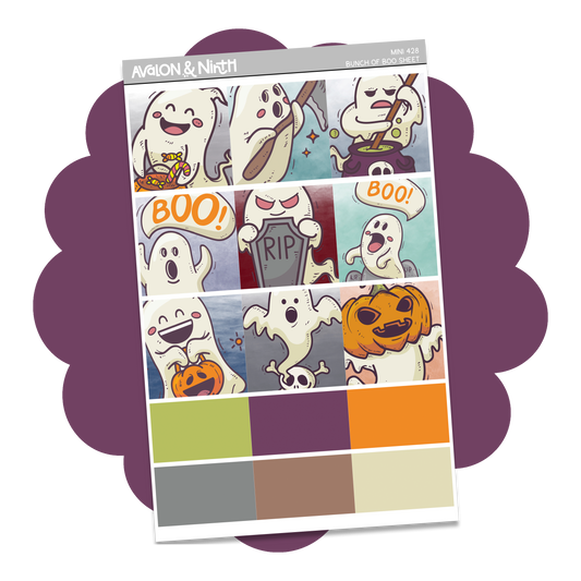 Bunch of Boo Sheet Mini Kit // MINI428