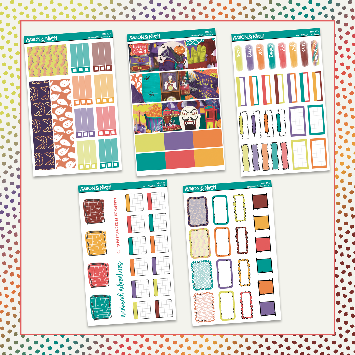 Halloween Carnival Mini Kit // MINI435