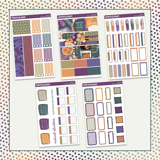 Spooky Movie Night Mini Kit // MINI436