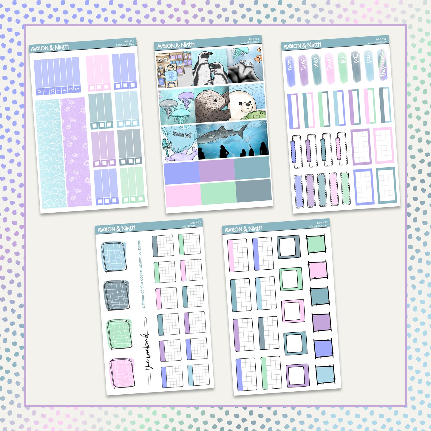 Aquarium Day Mini Kit // MINI455