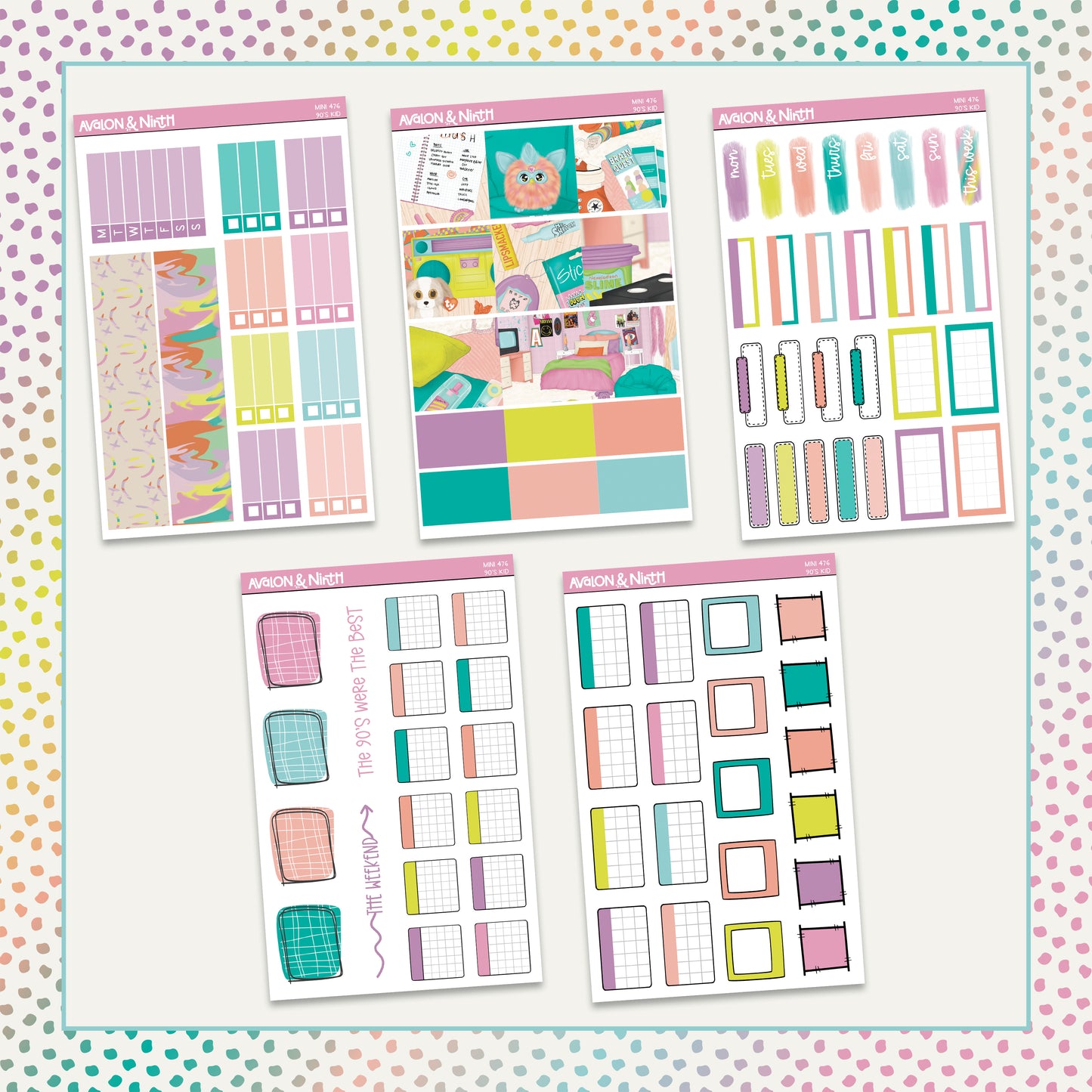 90's Kid Mini Kit // MINI476