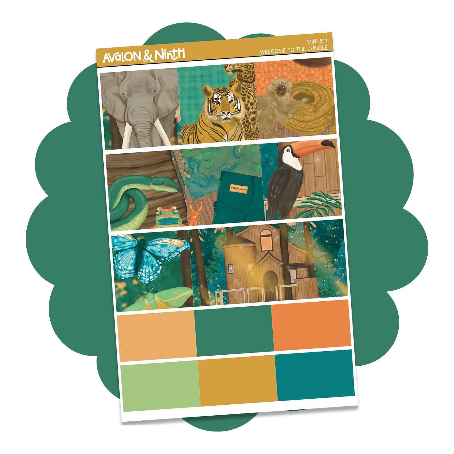 Welcome to the Jungle Mini Kit // MINI517