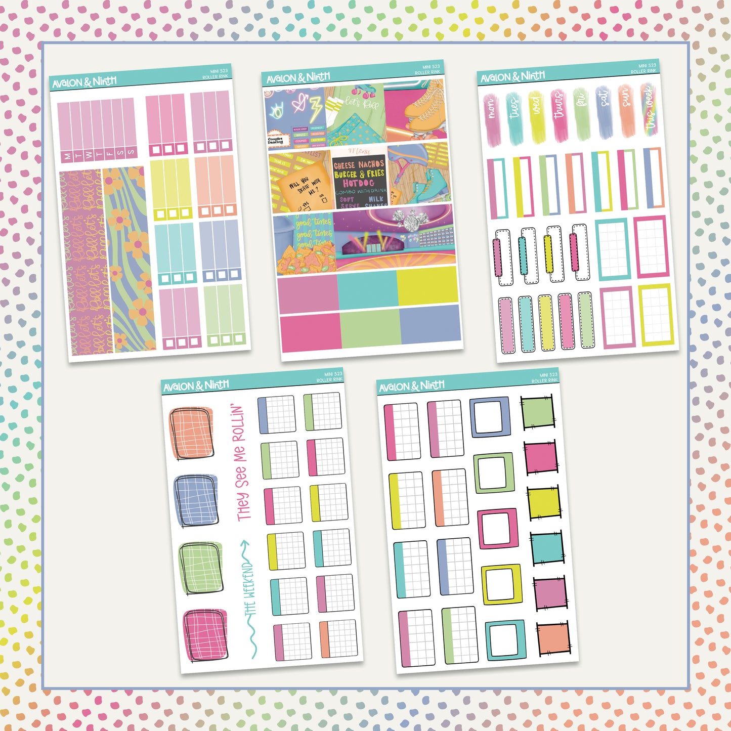 Roller Rink Mini Kit // MINI523