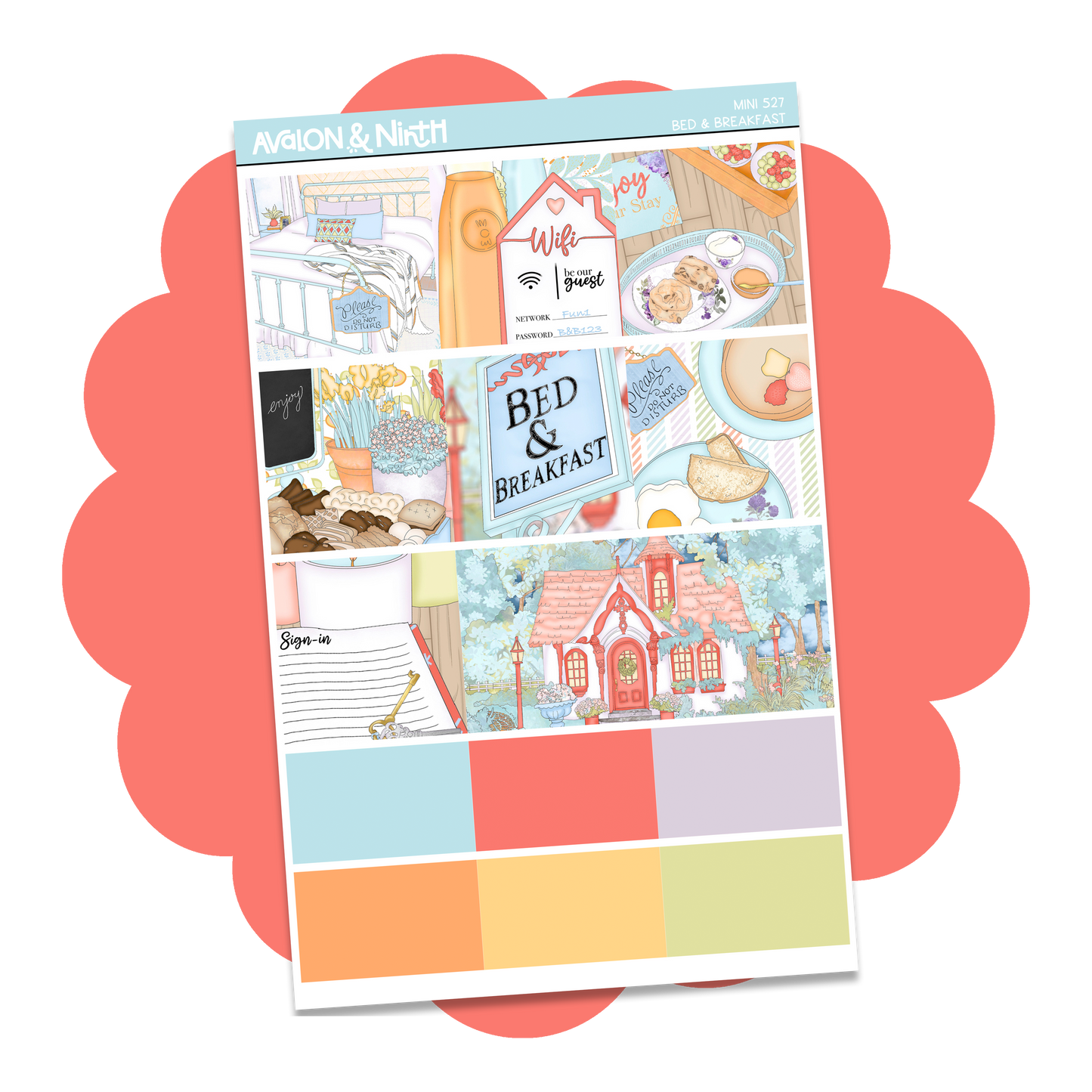 Bed & Breakfast Mini Kit // MINI527