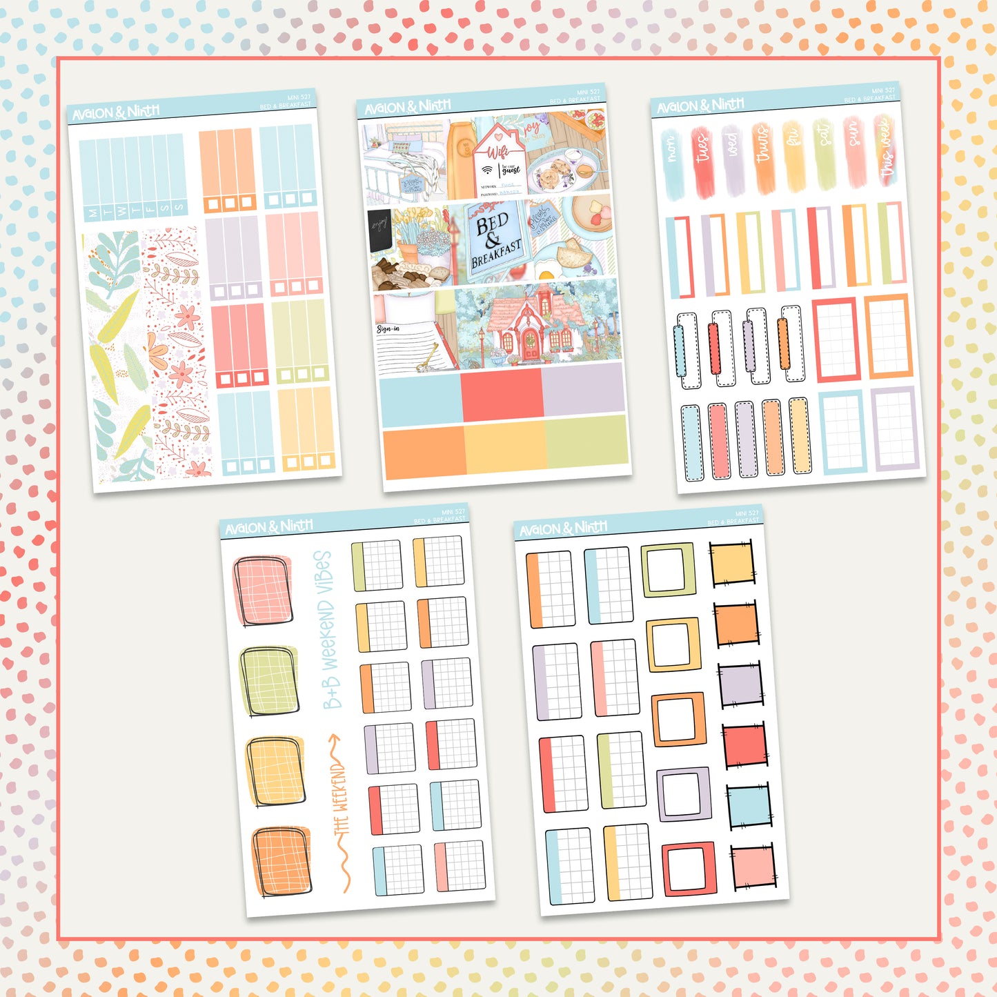 Bed & Breakfast Mini Kit // MINI527