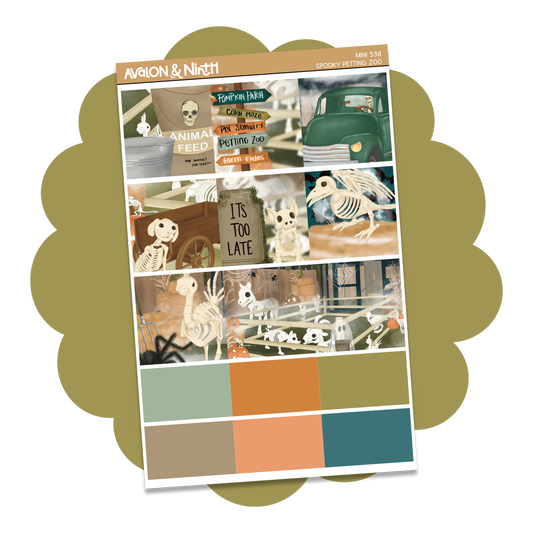 Spooky Petting Zoo Mini Kit // MINI538