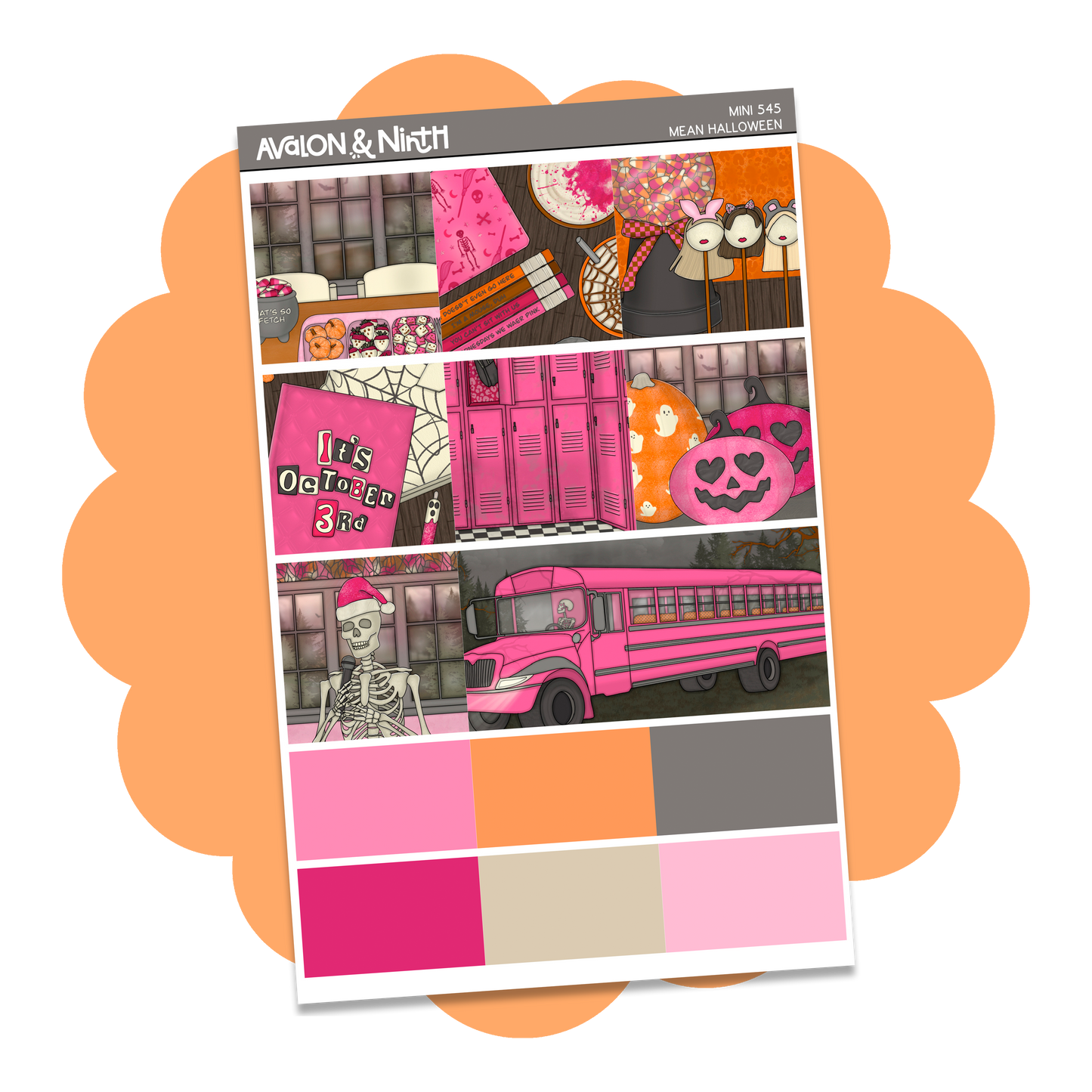 Mean Halloween Mini Kit // MINI545