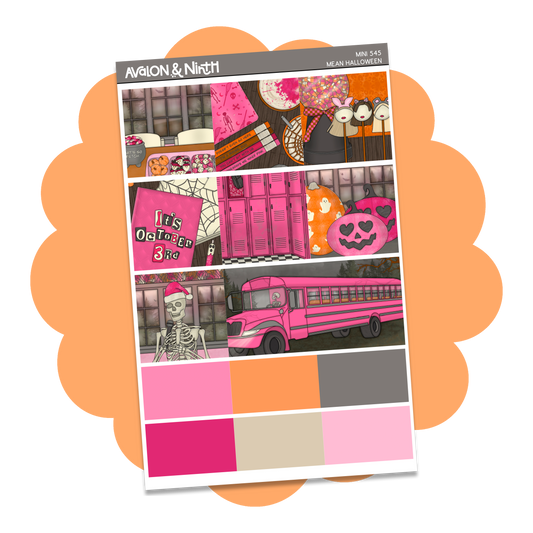 Mean Halloween Mini Kit // MINI545