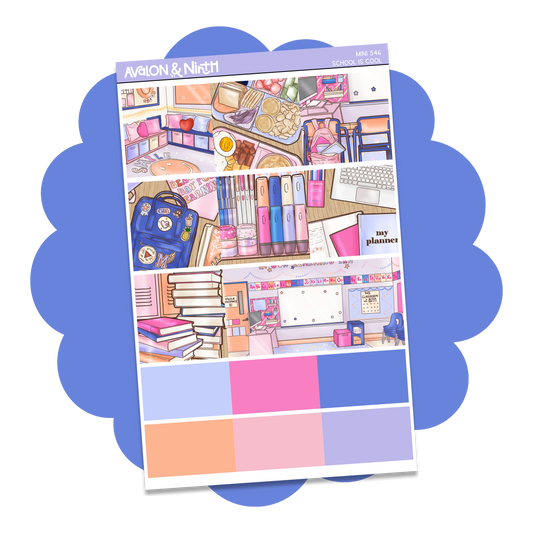 School Is Cool Mini Kit // MINI546