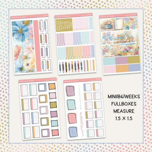 The Traveling Flower Cart Mini Kit // MINI574