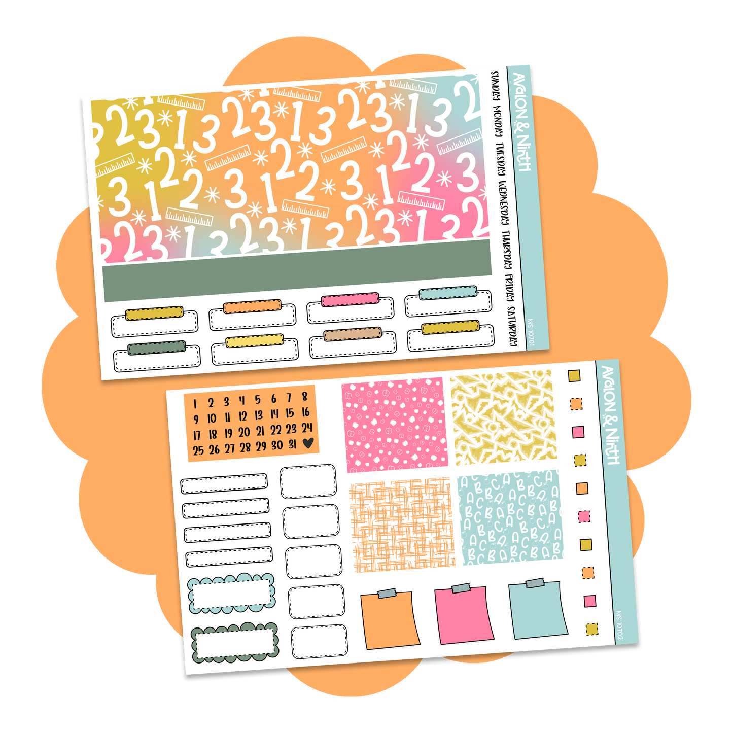 Monthly Layout // MS10701