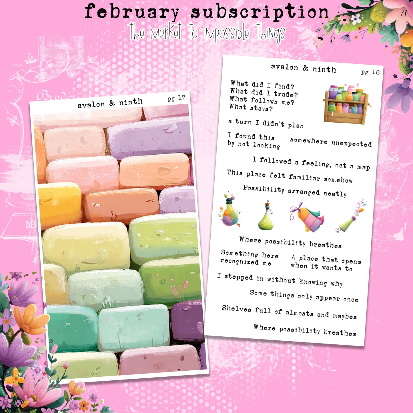 Monthly Journaling Deco Kit