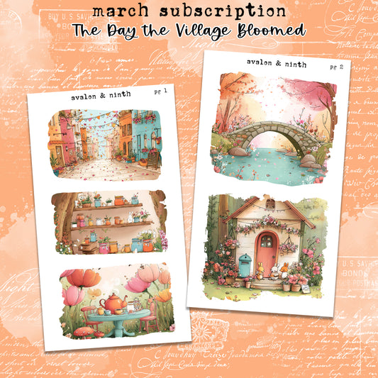 Monthly Journaling Deco Kit