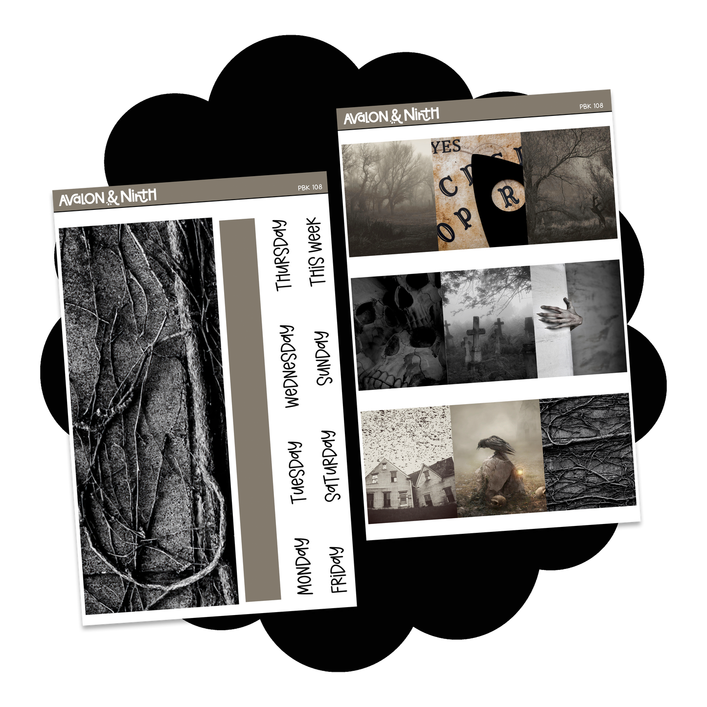 Haunted Season Photo Base Kit // PBK108