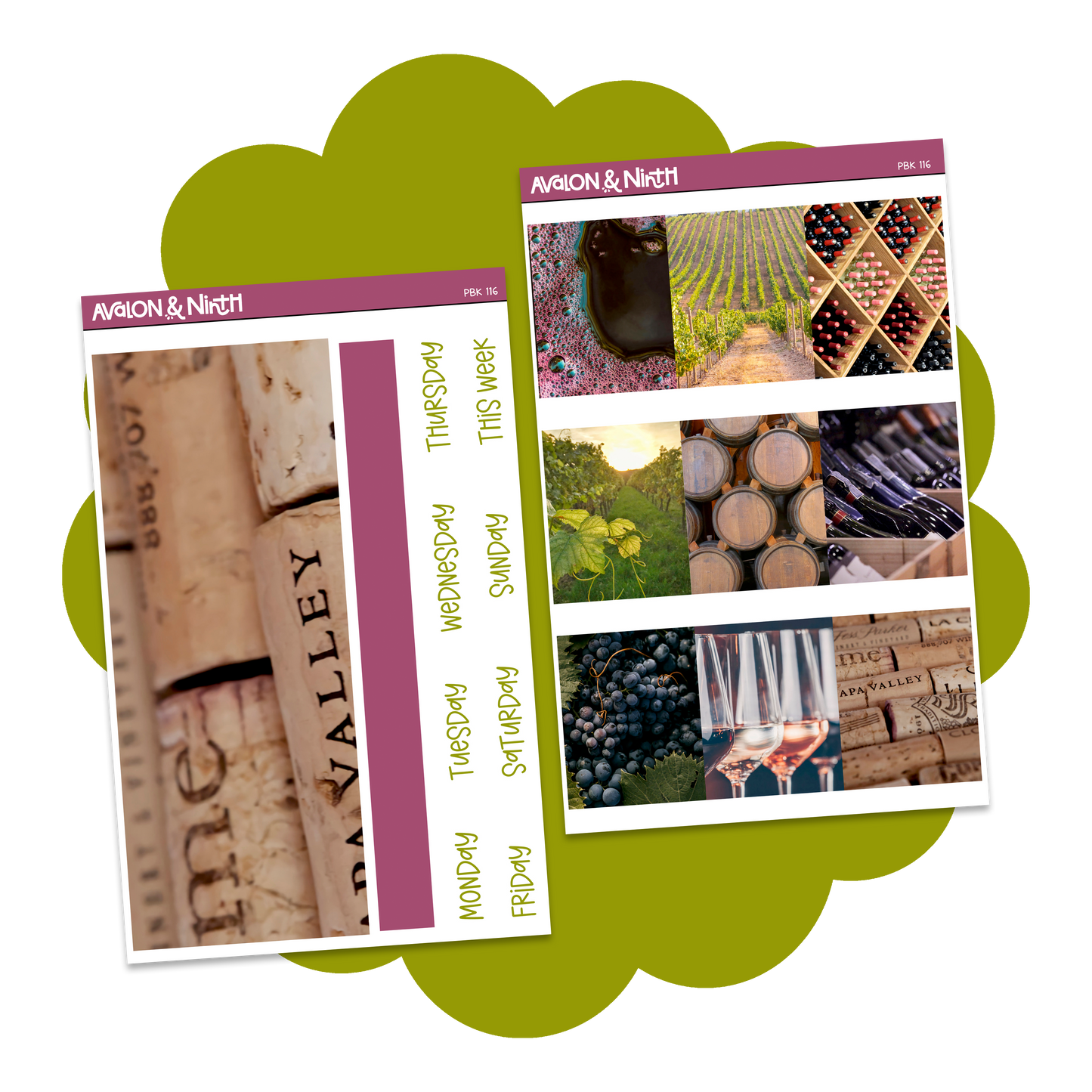Wine Country Photo Base Kit // PBK116