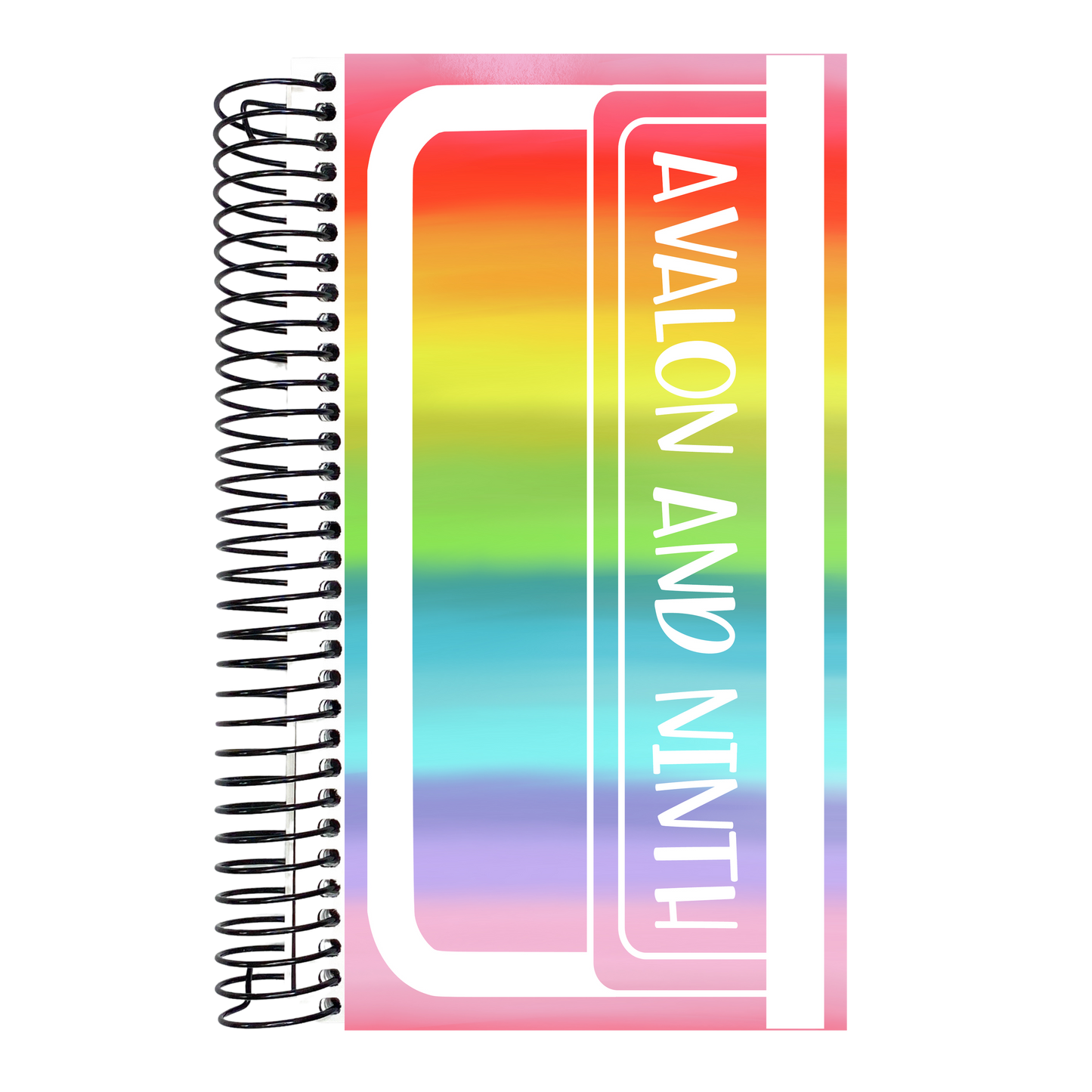Rainbow Personalized - Weeks Planner