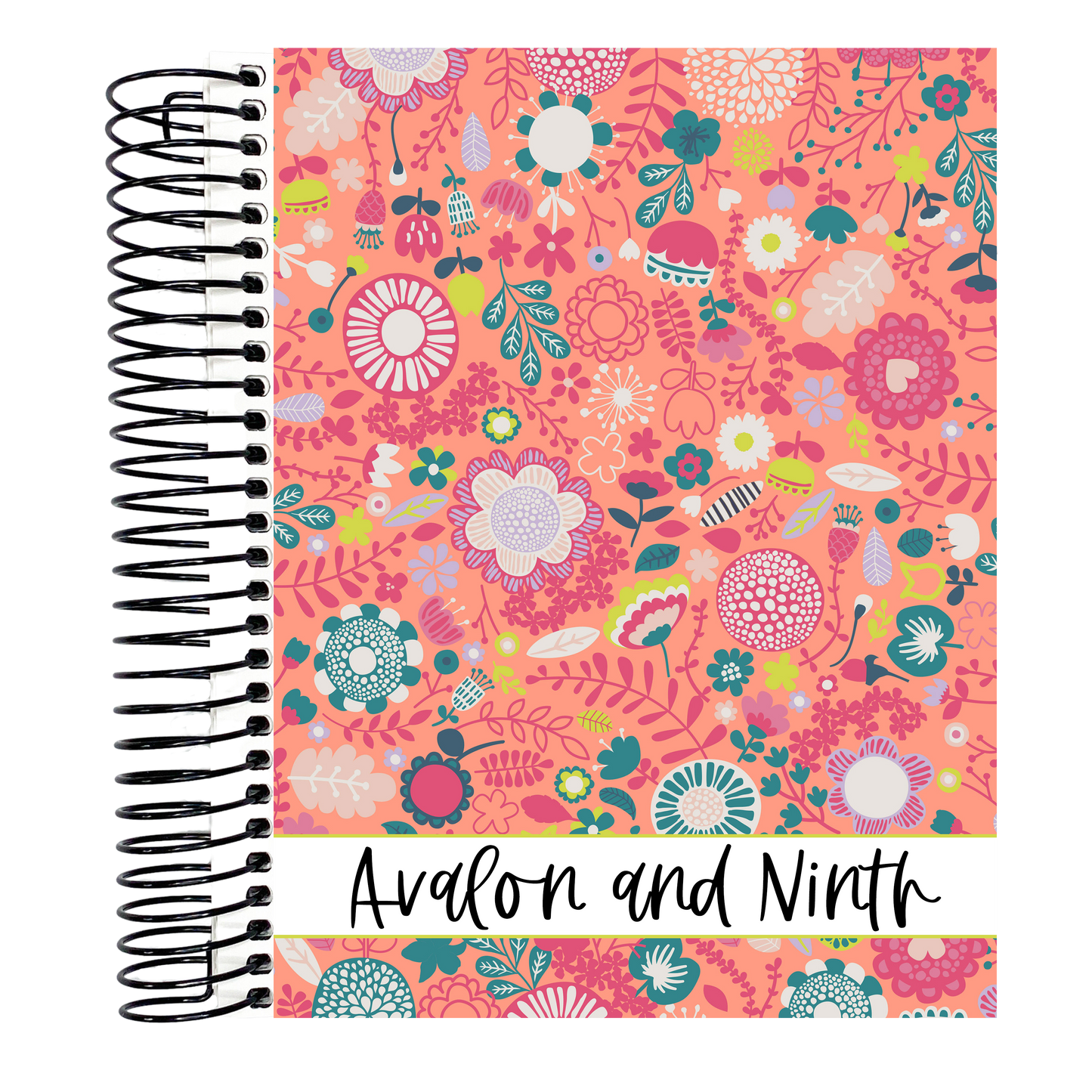 Bright Floral - B6 Planner