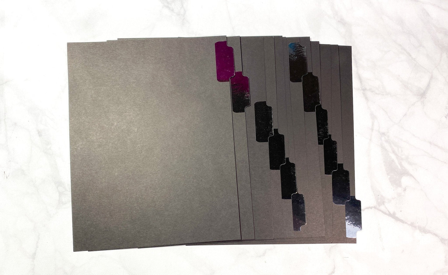 Horizontal Rainbow Stripes - B6 Planner