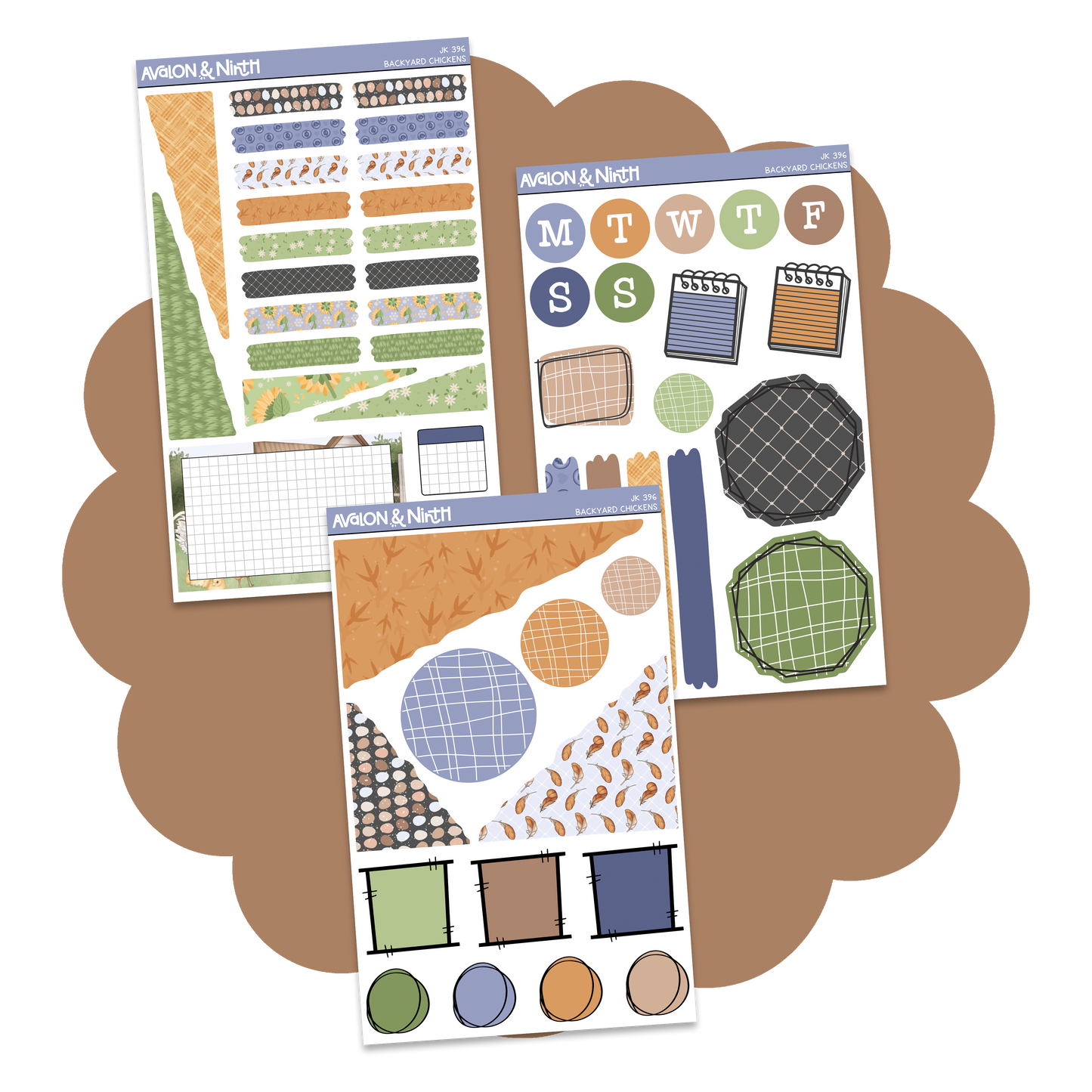 Backyard Chickens Journaling Kit // JK396