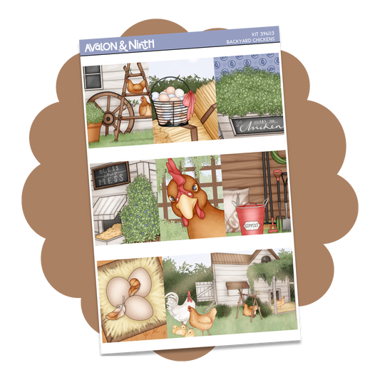 Backyard Chickens Weekly Kit // KIT39601