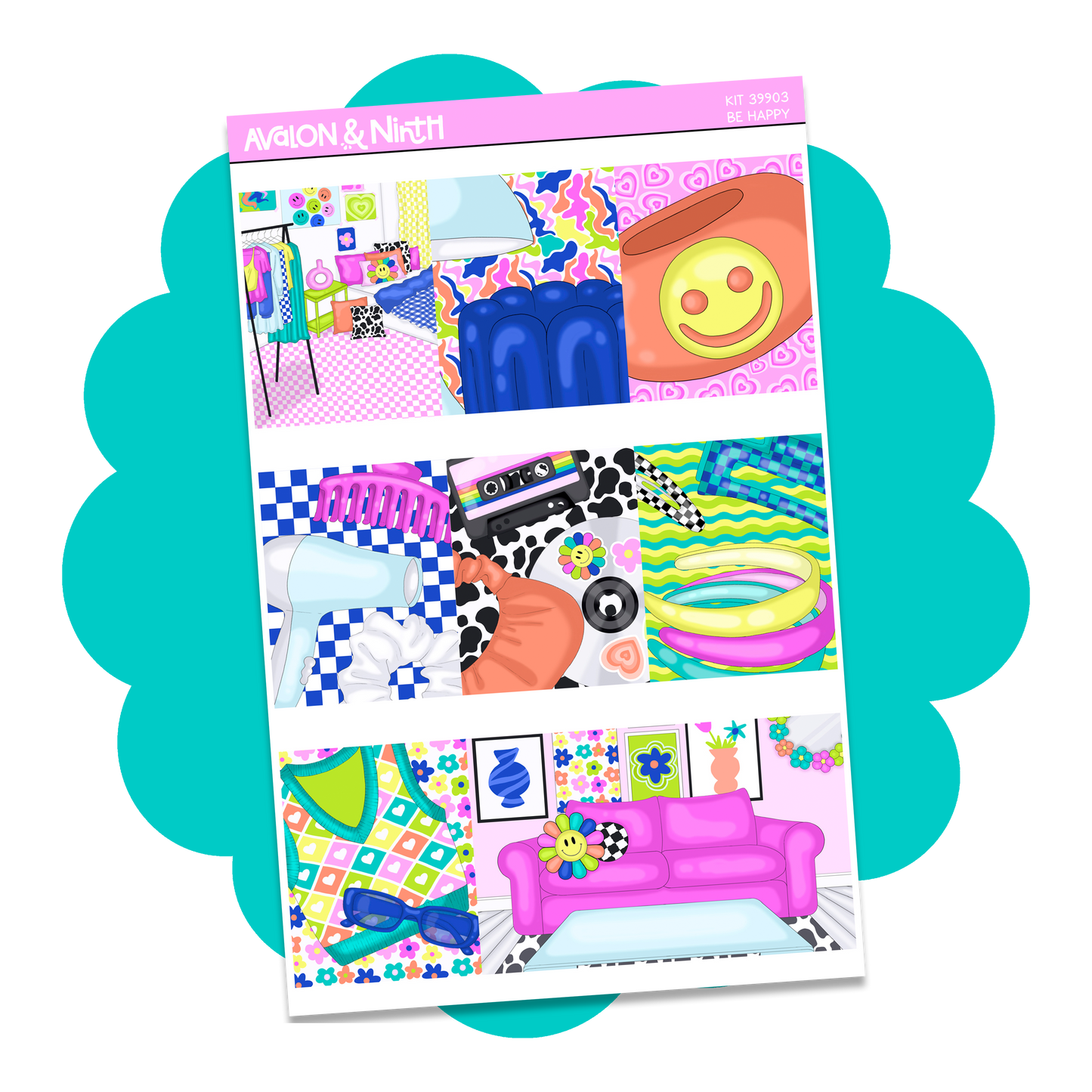 Be Happy Weekly Kit // KIT39901