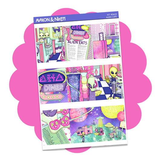 Alien Cafe Weekly Kit // KIT40601