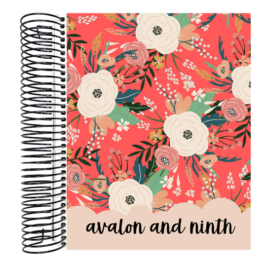 Floral Bouquet - 7x9 Daily Planner