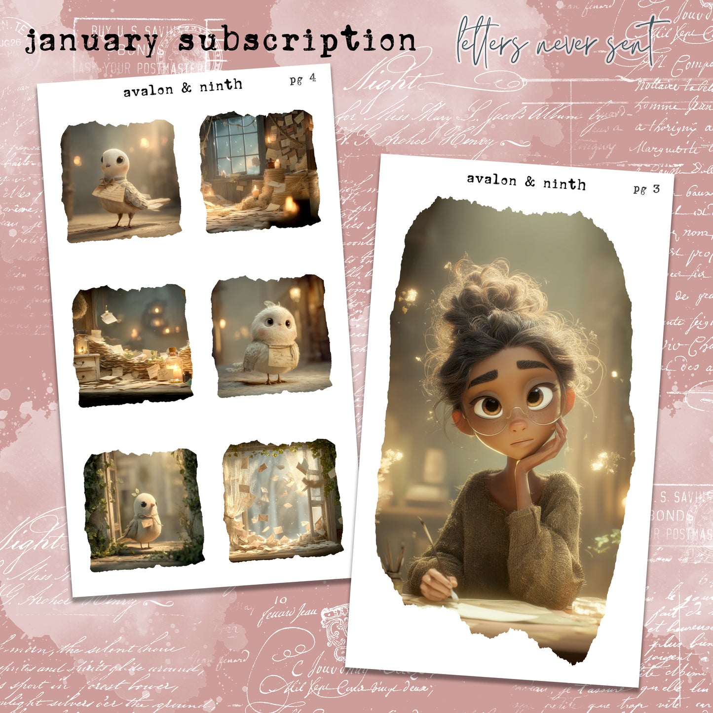 Monthly Journaling Deco Kit