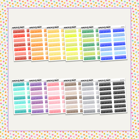 Habit Tracker Functionals // Choose your color