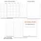 7x9 Planner Inserts // Academic // Choose Tabs or No Tabs